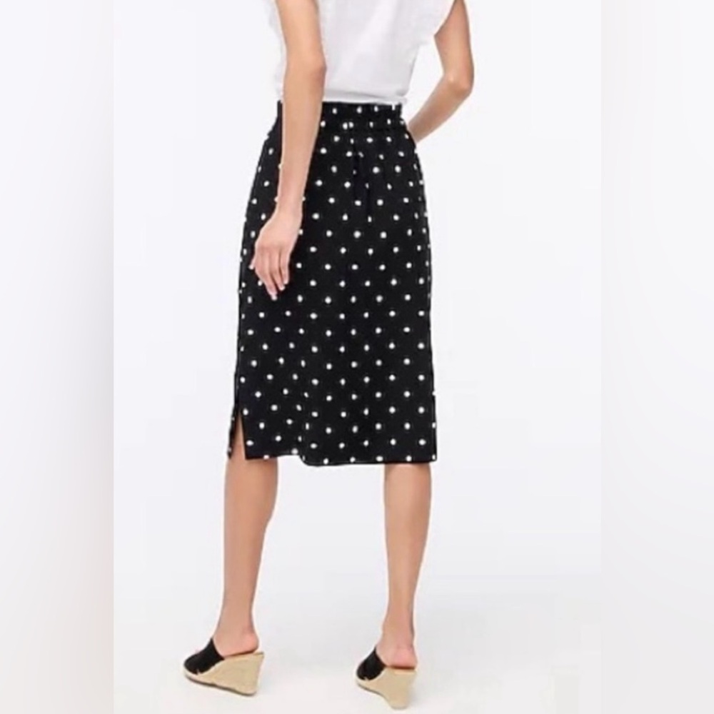 J. Crew Factory Polka Dot Skirt